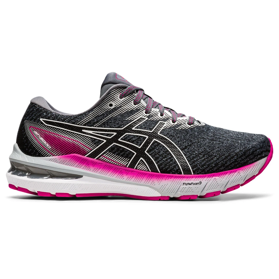 Asics Women's GT-2000 10 Running Shoe - Sheet Rock/Pink Rave - Wide (D) 1 Asics Women's GT-2000 10 Running Shoe - Sheet Rock/Pink Rave - Wide (D)