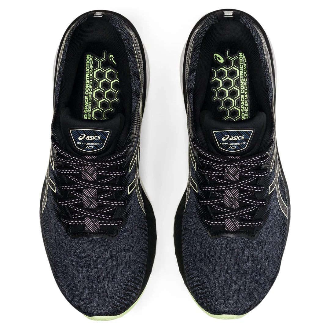 Asics Women's GT 2000 10 Running Shoe - Soft Lavender/Black - Wide (D) 3 Asics Women's GT 2000 10 Running Shoe - Soft Lavender/Black - Wide (D)