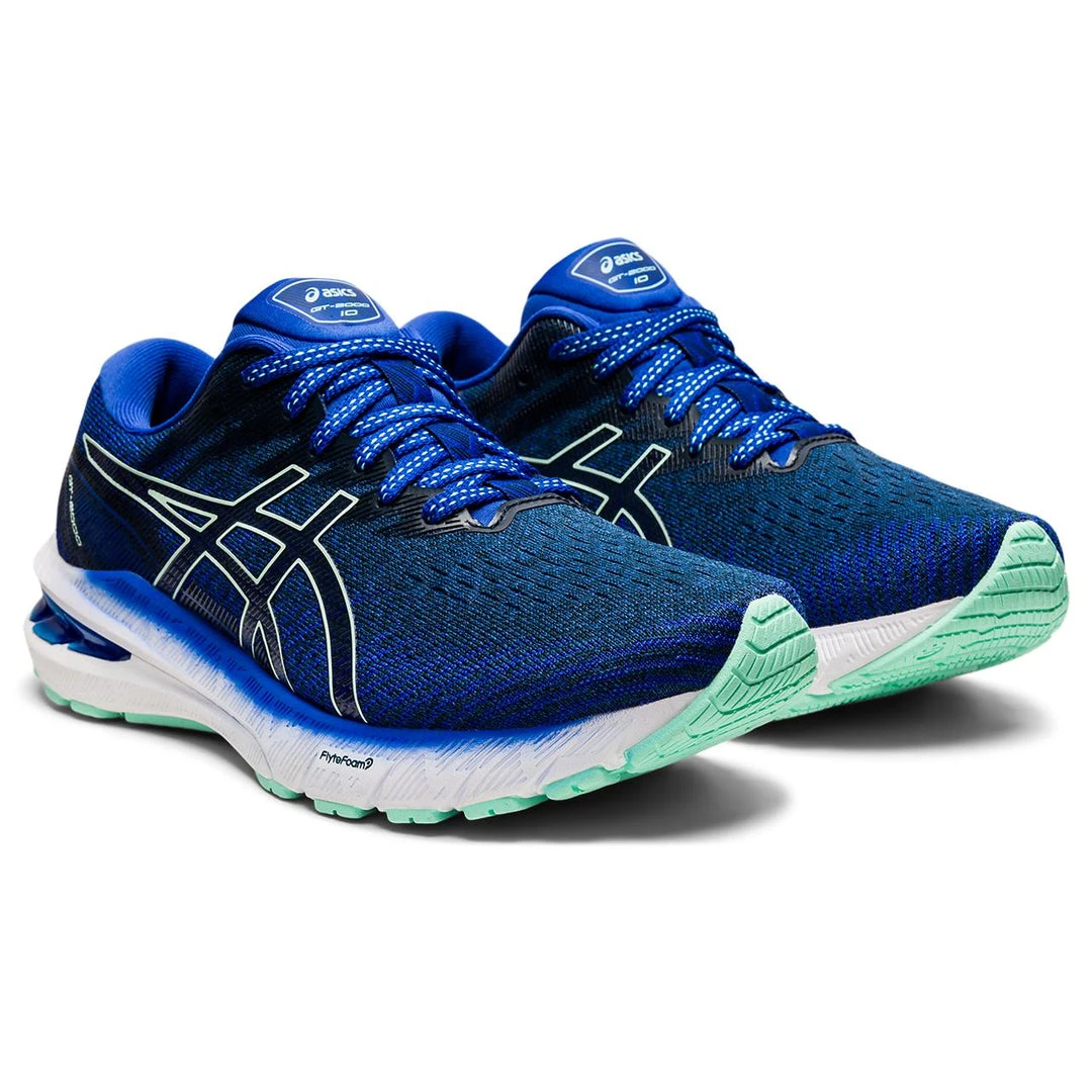 Asics Women's GT 2000 10 Running Shoe - Lapis Lazuli Blue/Fresh Ice - Regular (B) 3 Asics Women's GT 2000 10 Running Shoe - Lapis Lazuli Blue/Fresh Ice - Regular (B)