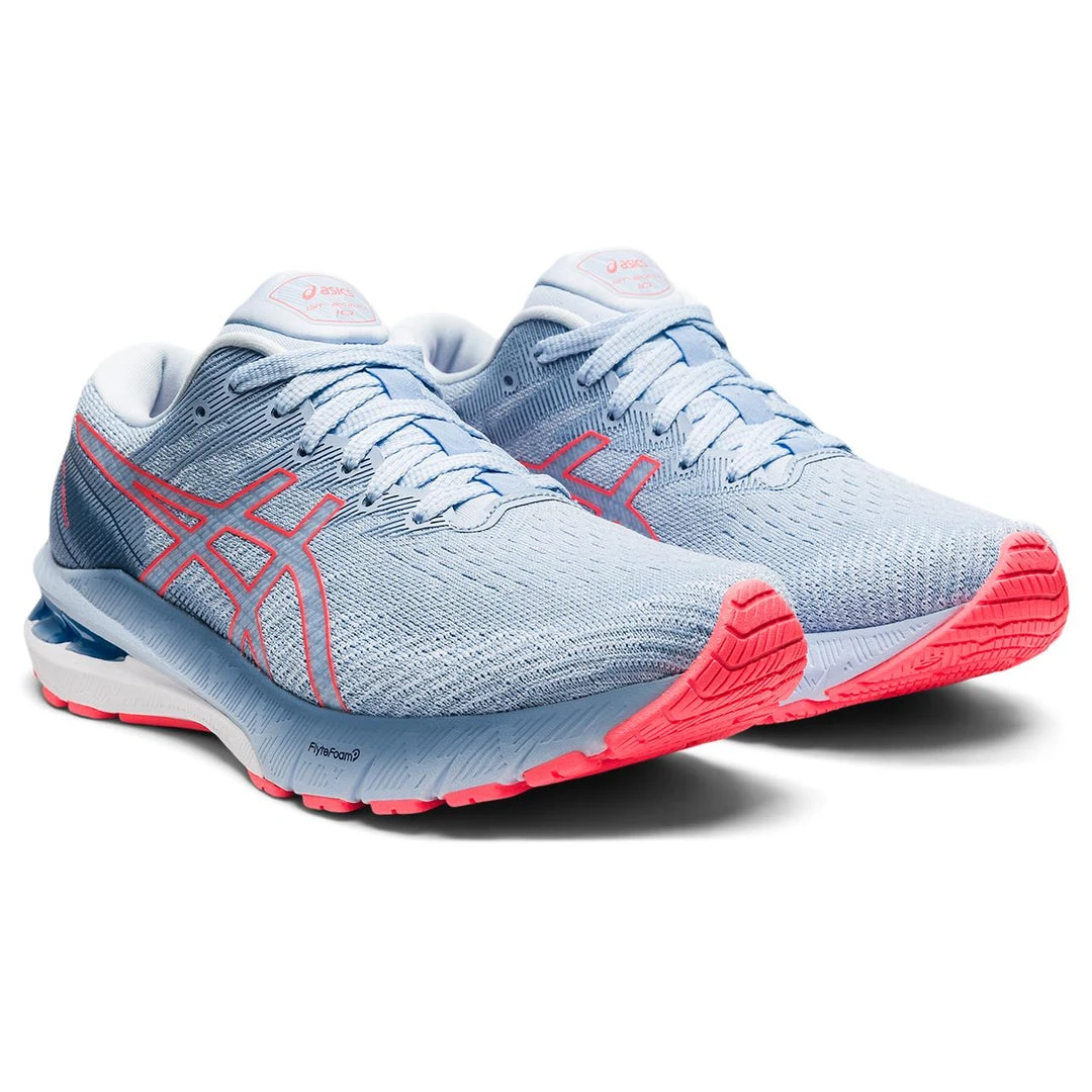 Asics Shoes Women's GT 2000 10 Running Shoe - Mist/Blazing Coral - Regular (B) 3 Asics Shoes Women's GT 2000 10 Running Shoe - Mist/Blazing Coral - Regular (B)