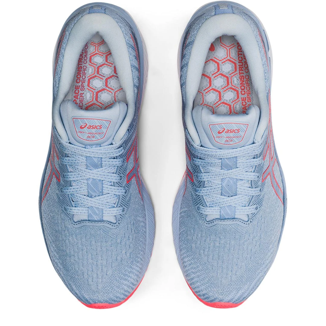 Asics Shoes Women's GT 2000 10 Running Shoe - Mist/Blazing Coral - Regular (B) 6 Asics Shoes Women's GT 2000 10 Running Shoe - Mist/Blazing Coral - Regular (B)