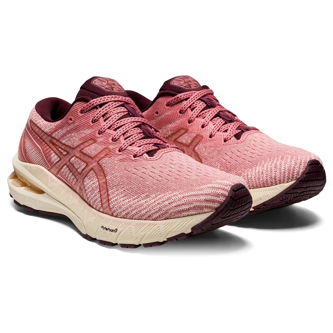Asics Women's GT 2000 10 Running Shoe - Smokey Rose/Pure Bronze - Regular (B) Shoes 4 Asics Women's GT 2000 10 Running Shoe - Smokey Rose/Pure Bronze - Regular (B) Shoes