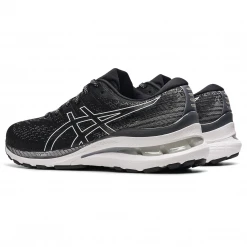 Asics Women's Gel Kayano 28 Running Shoe: Black/White - Regular (B) 10 Asics Women's Gel Kayano 28 Running Shoe: Black/White - Regular (B)