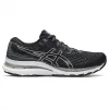 Asics Women's Gel Kayano 28 Running Shoe: Black/White - Regular (B)