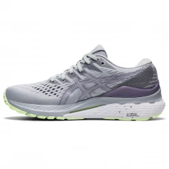 Asics Women's Gel-Kayano 28 Running Shoe - Piedmont Grey/Soft Lavender - Regular (B)