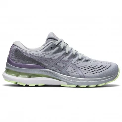 Asics Women's Gel-Kayano 28 Running Shoe - Piedmont Grey/Soft Lavender - Regular (B)