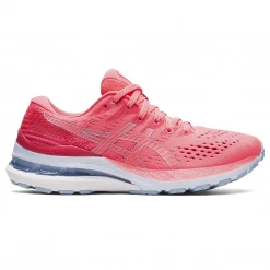 Asics Women's Gel-Kayano 28 Running Shoe - Blazing Coral/Mist - Regular (B)