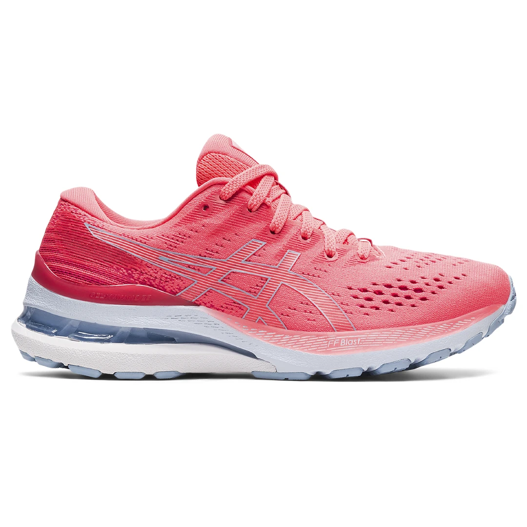 Asics Women's Gel-Kayano 28 Running Shoe - Blazing Coral/Mist - Regular (B) 1 Asics Women's Gel-Kayano 28 Running Shoe - Blazing Coral/Mist - Regular (B)