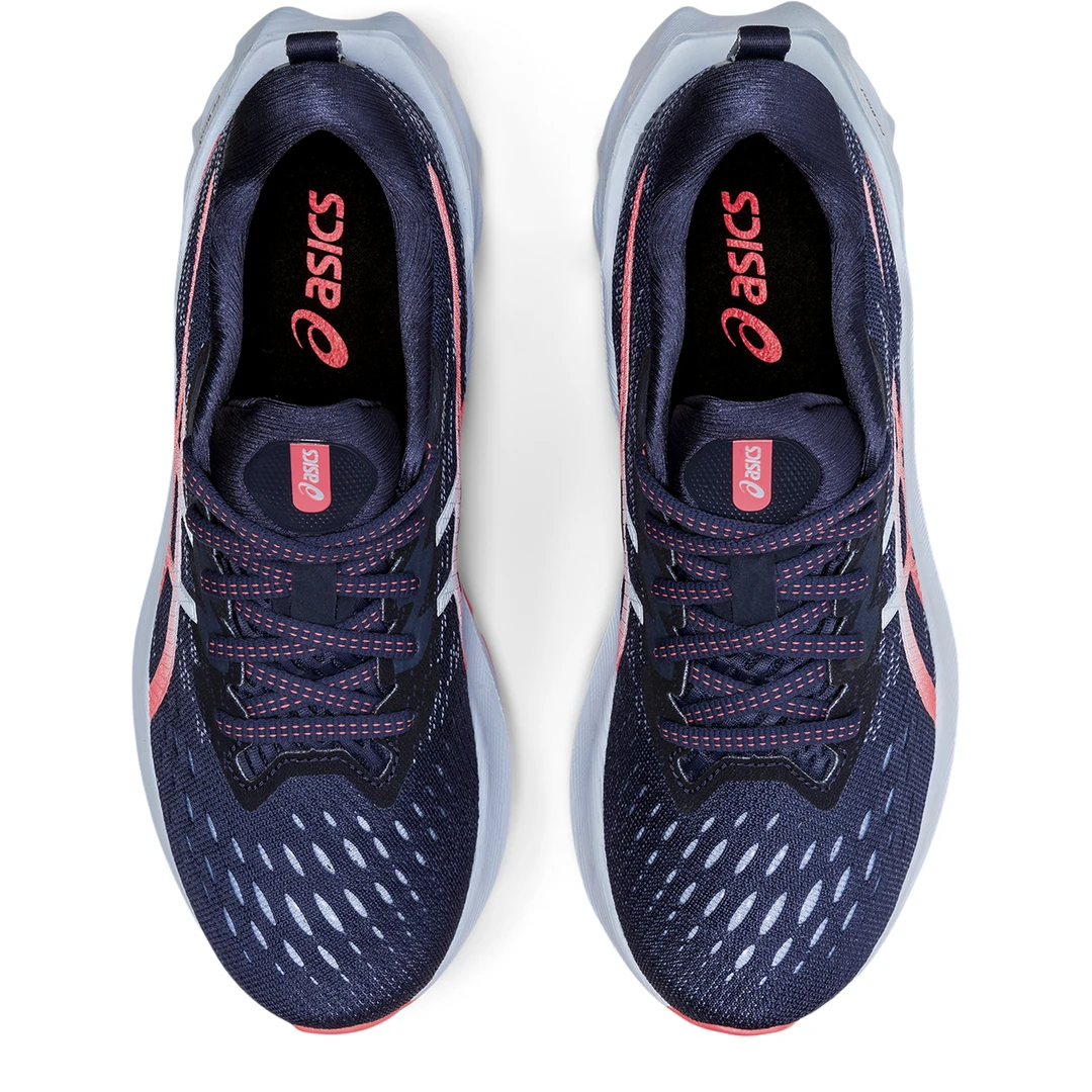 Asics Women's Novablast 2 Running Shoe - Thunder Blue/Soft Sky - Regular (B) Shoes 5 Asics Women's Novablast 2 Running Shoe - Thunder Blue/Soft Sky - Regular (B) Shoes