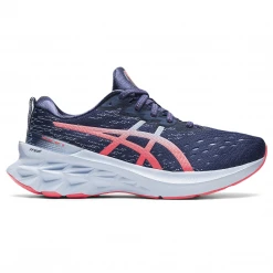 Asics Women's Novablast 2 Running Shoe - Thunder Blue/Soft Sky - Regular (B) Shoes