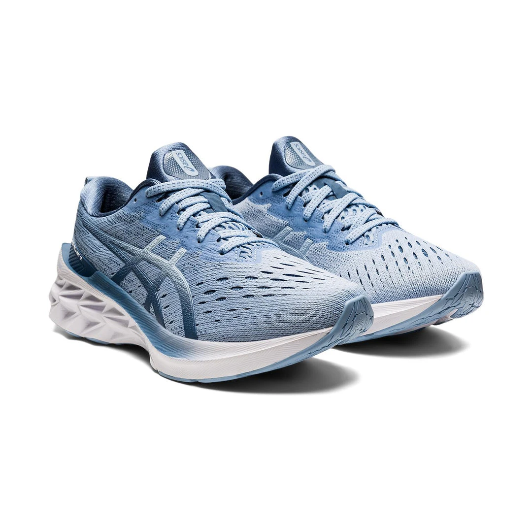 Asics Shoes Women's Novablast 2 Running Shoe - Mist/Soft Sky - Regular (B) 3 Asics Shoes Women's Novablast 2 Running Shoe - Mist/Soft Sky - Regular (B)