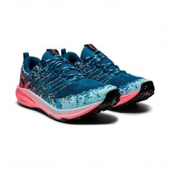 Asics Women's Fuji Lite 2 Trail Running Shoe - Deep Sea Teal/Pure Silver - Regular (B) Shoes 8 Asics Women's Fuji Lite 2 Trail Running Shoe - Deep Sea Teal/Pure Silver - Regular (B) Shoes