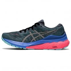 Asics Shoes Women's Gel-Kayano 28 Lite Show Running Shoe - Carrier Grey/Pure Silver - Regular (B)