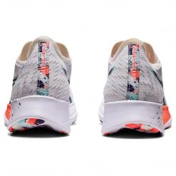 Asics Women's Magic Speed Running Shoe - White/Thunder Blue - Regular (B) Shoes