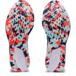 Asics Women's Magic Speed Running Shoe - White/Thunder Blue - Regular (B) Shoes