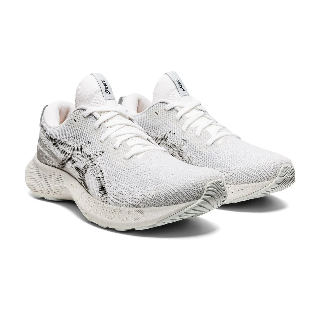 Asics Women's Gel-Nimbus Lite 3 Running Shoe - White/Black - Regular (B) 4 Asics Women's Gel-Nimbus Lite 3 Running Shoe - White/Black - Regular (B)