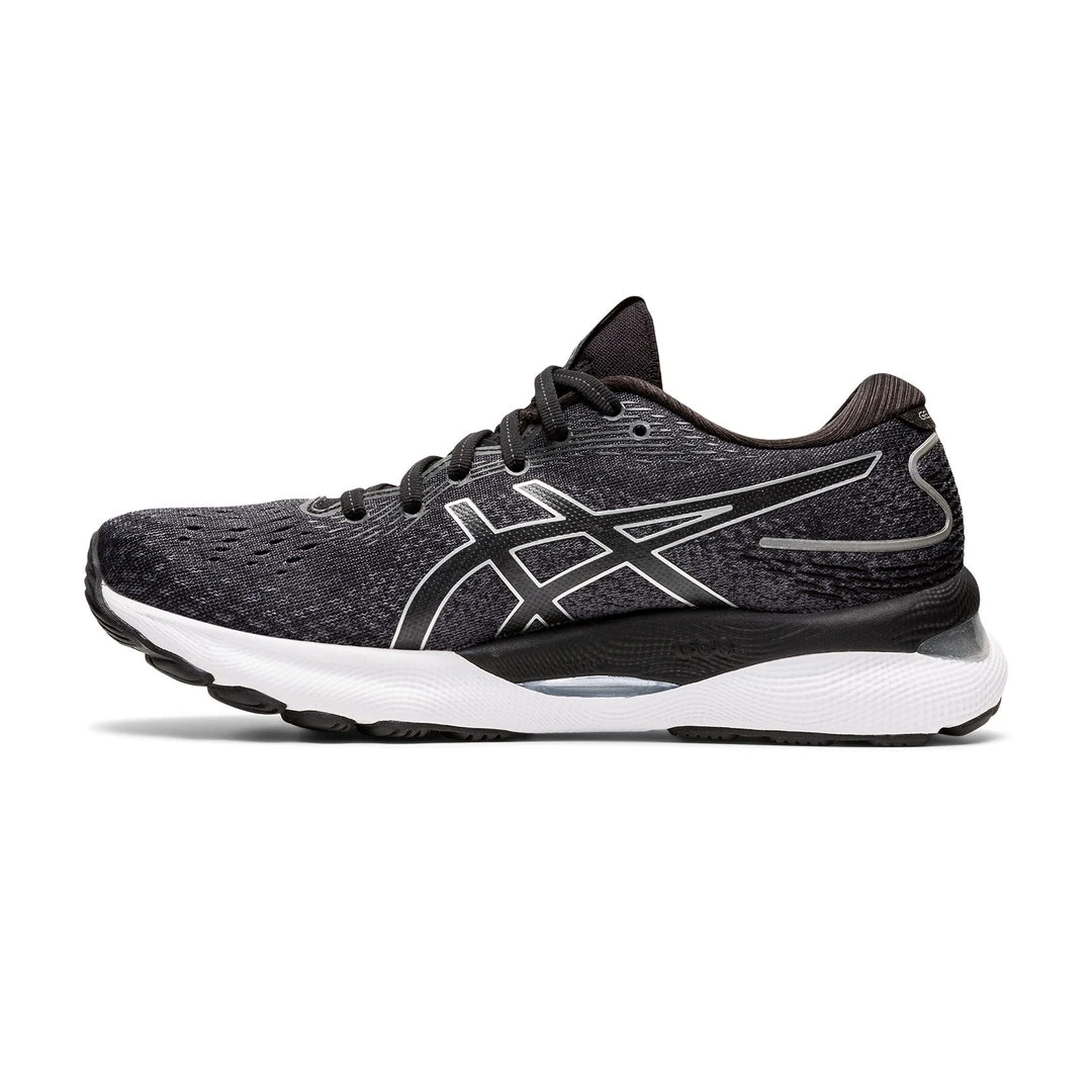 Asics Shoes Women's Gel-Nimbus 24 Running Shoe - Black/Pure Silver -Wide (D) 2 Asics Shoes Women's Gel-Nimbus 24 Running Shoe - Black/Pure Silver -Wide (D)