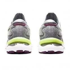 Asics Women's Gel-Nimbus 24 Running Shoe - Piedmont Grey/Lime Green - Regular (B) 13 Asics Women's Gel-Nimbus 24 Running Shoe - Piedmont Grey/Lime Green - Regular (B)