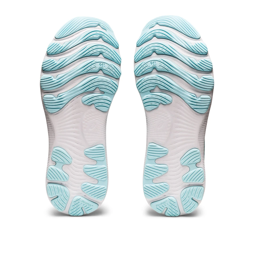 Asics Shoes Women's Gel-Nimbus 24 Running Shoe - Sage/Clear Blue - Regular (B) 6 Asics Shoes Women's Gel-Nimbus 24 Running Shoe - Sage/Clear Blue - Regular (B)