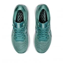 Asics Shoes Women's Gel-Nimbus 24 Running Shoe - Sage/Clear Blue - Regular (B) 9 Asics Shoes Women's Gel-Nimbus 24 Running Shoe - Sage/Clear Blue - Regular (B)