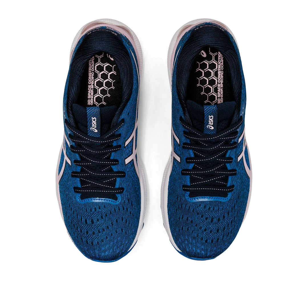 Asics Shoes Women's Gel-Nimbus 24 Running Shoe - French Blue/Barely Rose - Regular (B) 4 Asics Shoes Women's Gel-Nimbus 24 Running Shoe - French Blue/Barely Rose - Regular (B)