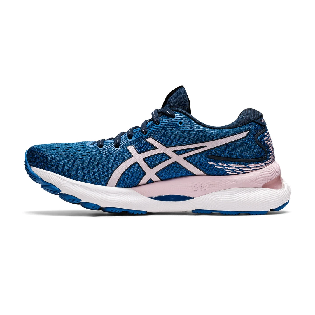 Asics Shoes Women's Gel-Nimbus 24 Running Shoe - French Blue/Barely Rose - Regular (B) 2 Asics Shoes Women's Gel-Nimbus 24 Running Shoe - French Blue/Barely Rose - Regular (B)