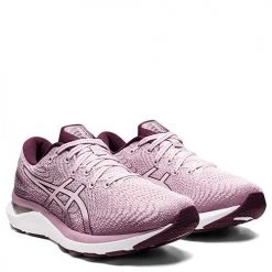 Asics Women's Gel-Cumulus 24 Running Shoe - Barely Rose/Deep Plum - Regular (B)