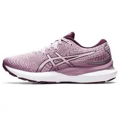Asics Women's Gel-Cumulus 24 Running Shoe - Barely Rose/Deep Plum - Regular (B)