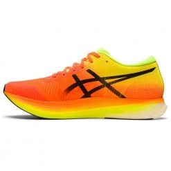 Asics Shoes Men's Metaspeed Edge Running Shoe - Shocking Orange/Black - Regular (D)