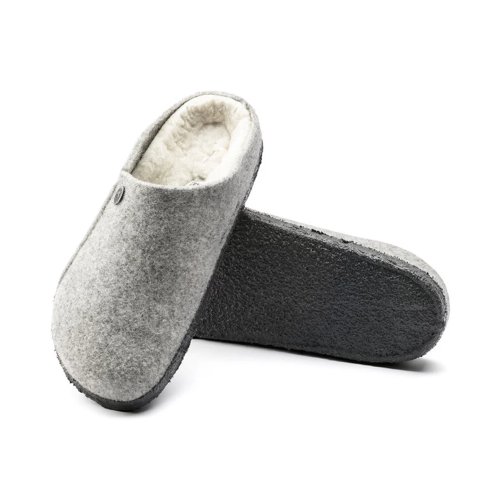 Birkenstock Zermatt Shearling Light Gray Wool Felt- Medium/Narrow Shoes 2 Birkenstock Zermatt Shearling Light Gray Wool Felt- Medium/Narrow Shoes
