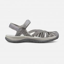 KEEN Women's Rose Sandal - Gargoyle/Raven- Regular (B)