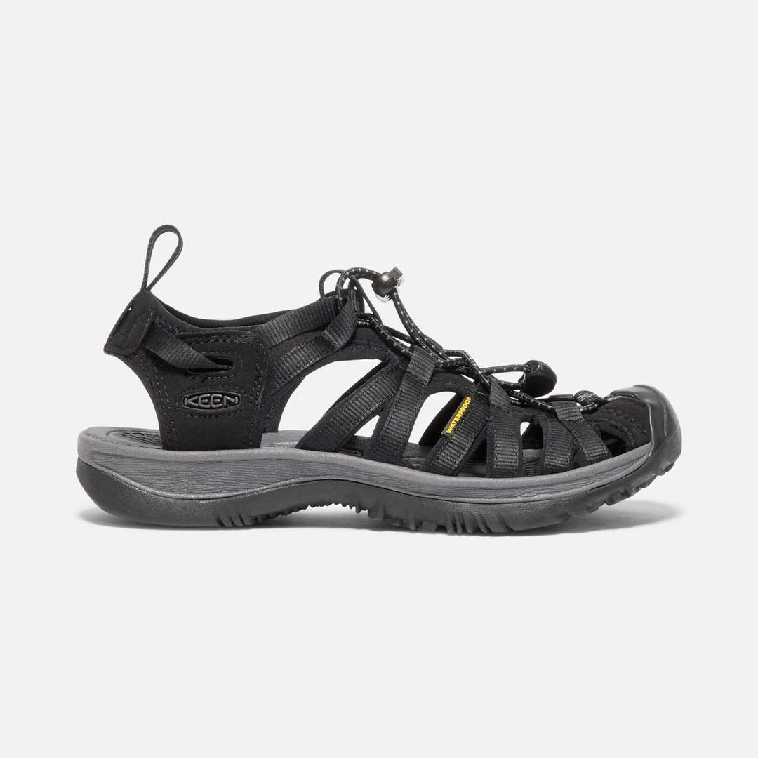 KEEN Women's Whisper Sandal - Black/Magnet- Regular (B) Shoes 1 KEEN Women's Whisper Sandal - Black/Magnet- Regular (B) Shoes