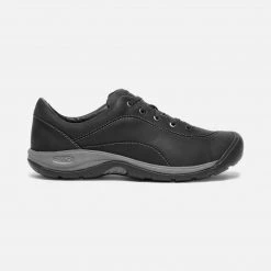 KEEN Women's Presidio II Casual Shoe - Black/Steel Grey- Regular (B) Shoes
