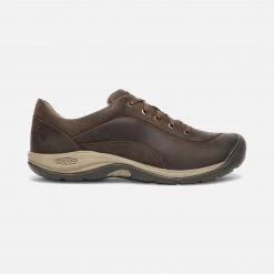 KEEN Women's Presidio II Casual Shoes - Dark Earth- Regular (B)