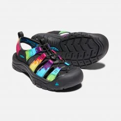 KEEN Shoes Women's Newport Retro Sandal - Tie Dye- Regular (B)