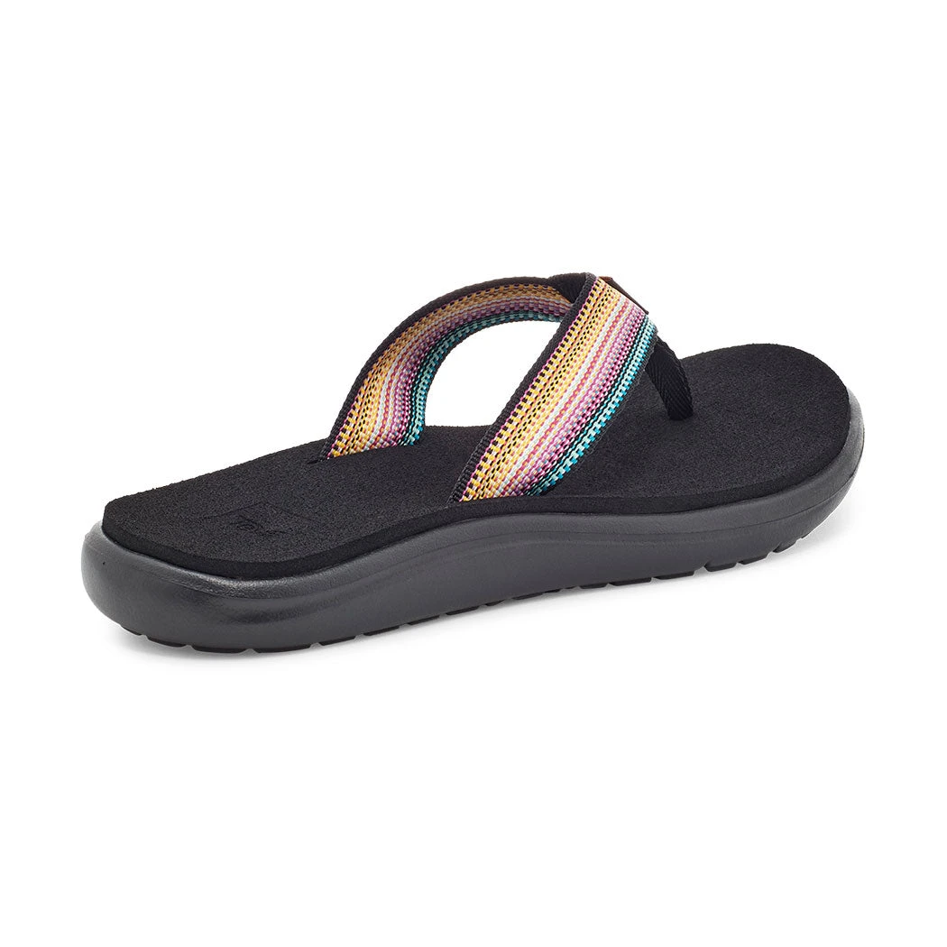 Teva Women's Voya Flip Sandal - Antiguous Black Multi- Regular (B) Shoes 3 Teva Women's Voya Flip Sandal - Antiguous Black Multi- Regular (B) Shoes