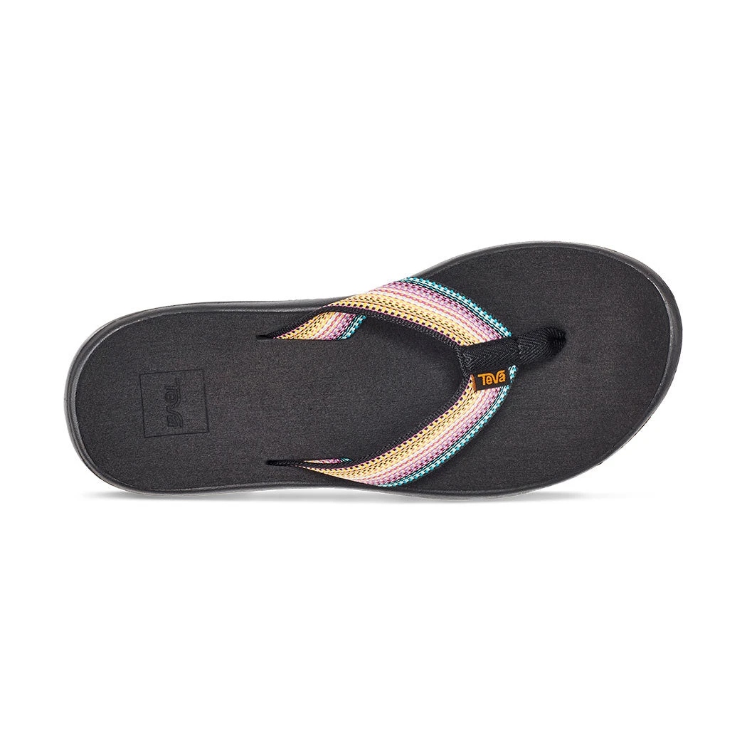 Teva Women's Voya Flip Sandal - Antiguous Black Multi- Regular (B) Shoes 5 Teva Women's Voya Flip Sandal - Antiguous Black Multi- Regular (B) Shoes