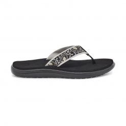 Teva Women's Voya Flip Sandal - Doria Black- Regular (B)
