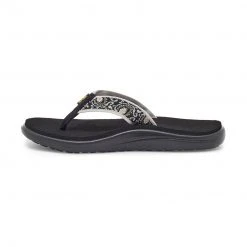 Teva Women's Voya Flip Sandal - Doria Black- Regular (B) 9 Teva Women's Voya Flip Sandal - Doria Black- Regular (B)
