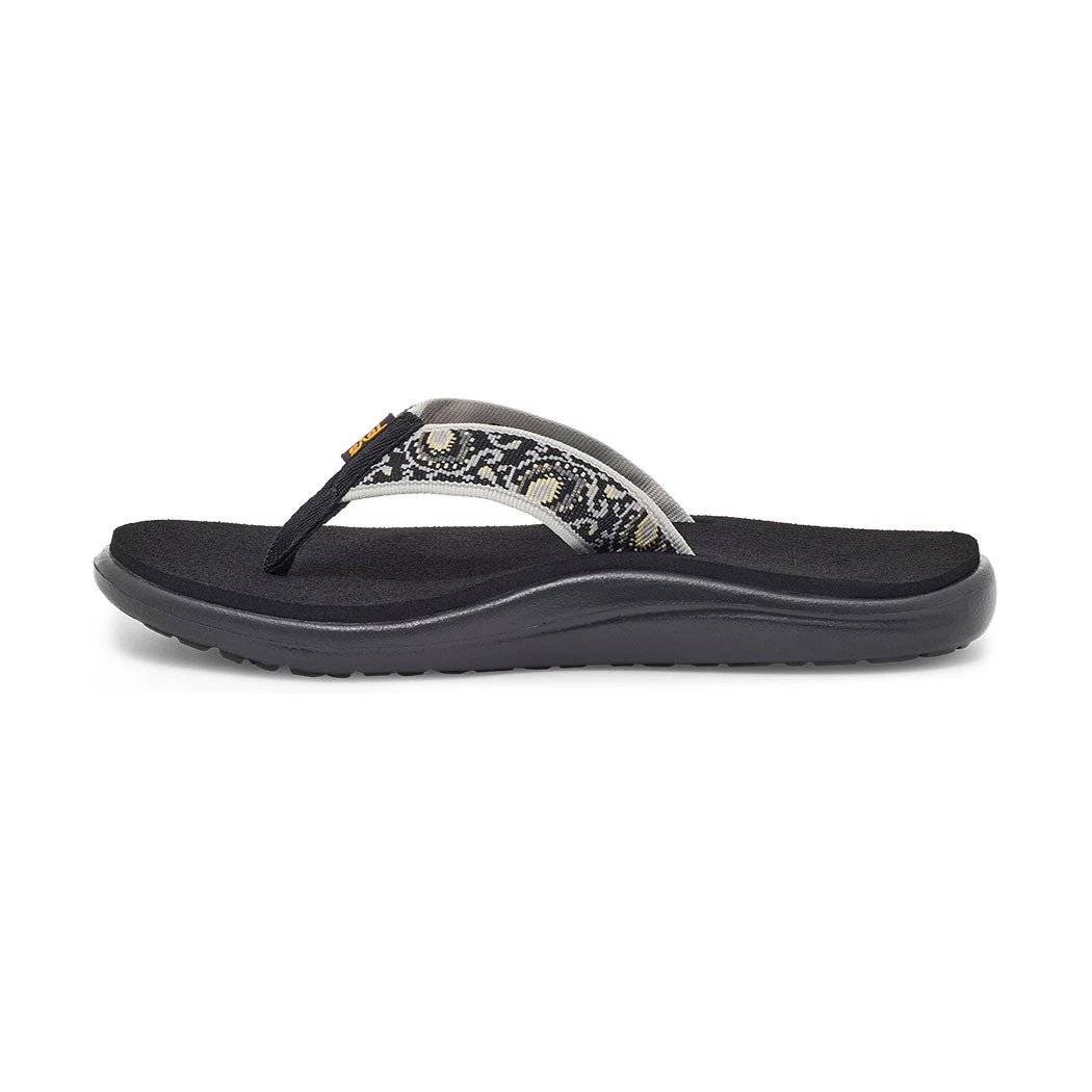 Teva Women's Voya Flip Sandal - Doria Black- Regular (B) 4 Teva Women's Voya Flip Sandal - Doria Black- Regular (B)