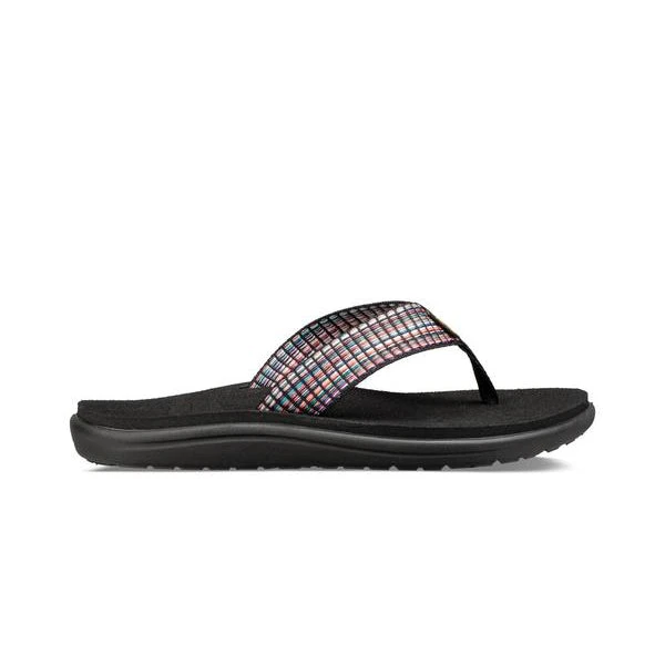 Teva Women's Voya Flip Sandal - Bar Street Multi Black- Regular (B) Shoes 1 Teva Women's Voya Flip Sandal - Bar Street Multi Black- Regular (B) Shoes