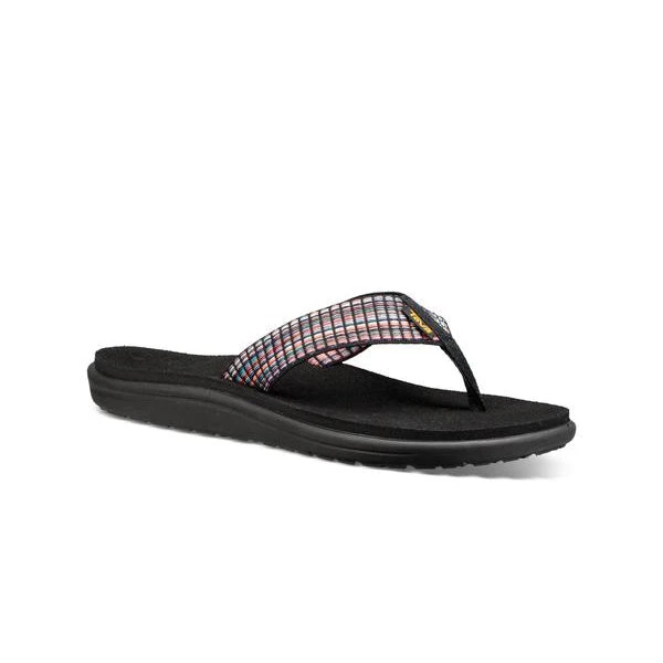 Teva Women's Voya Flip Sandal - Bar Street Multi Black- Regular (B) Shoes 2 Teva Women's Voya Flip Sandal - Bar Street Multi Black- Regular (B) Shoes