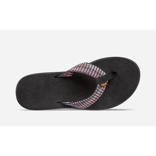 Teva Women's Voya Flip Sandal - Bar Street Multi Black- Regular (B) Shoes 3 Teva Women's Voya Flip Sandal - Bar Street Multi Black- Regular (B) Shoes