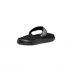 Teva Women's Voya Flip Sandal - Minoa Black- Regular (B) 9 Teva Women's Voya Flip Sandal - Minoa Black- Regular (B)