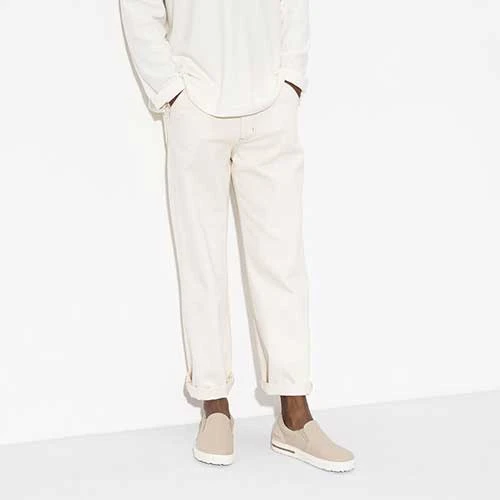 Birkenstock Oswego Canvas Casual Shoes - Sandcastle- Medium/Narrow 2 Birkenstock Oswego Canvas Casual Shoes - Sandcastle- Medium/Narrow