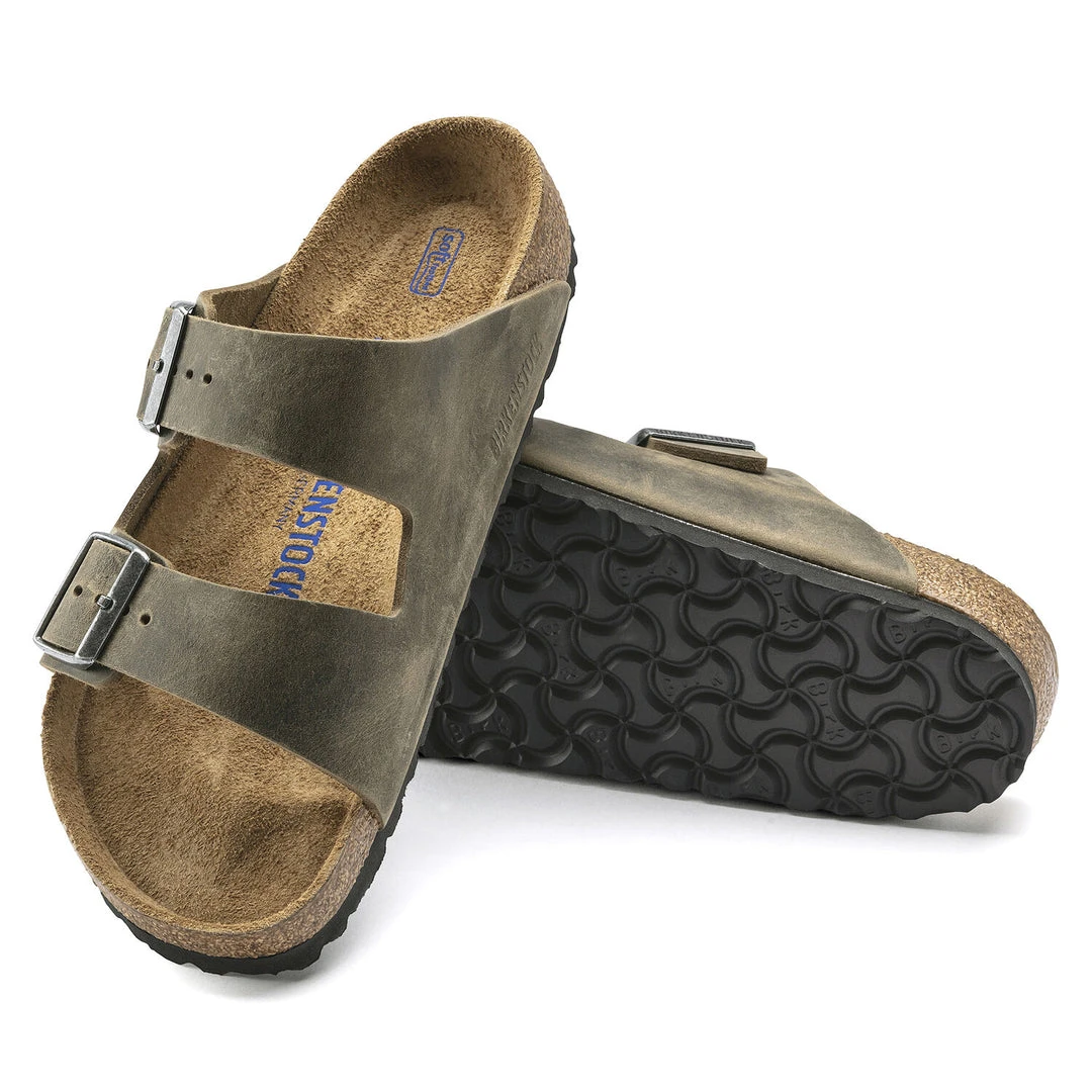 Birkenstock Shoes Arizona Soft Footbed Faded Khaki Oiled Nubuck Leather- Regular/Wide 3 Birkenstock Shoes Arizona Soft Footbed Faded Khaki Oiled Nubuck Leather- Regular/Wide