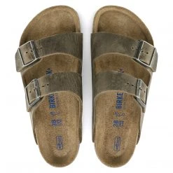 Birkenstock Shoes Arizona Soft Footbed Faded Khaki Oiled Nubuck Leather- Regular/Wide 10 Birkenstock Shoes Arizona Soft Footbed Faded Khaki Oiled Nubuck Leather- Regular/Wide