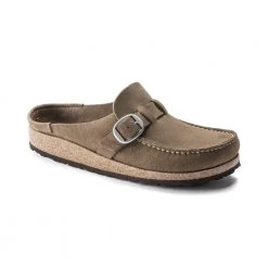 Birkenstock Shoes Women's Buckley Suede - Grey Taupe- Medium/Narrow 11 Birkenstock Shoes Women's Buckley Suede - Grey Taupe- Medium/Narrow