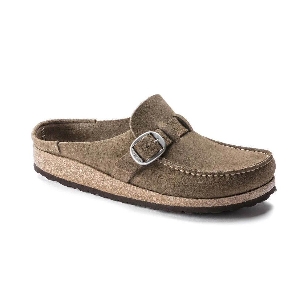 Birkenstock Shoes Women's Buckley Suede - Grey Taupe- Medium/Narrow 4 Birkenstock Shoes Women's Buckley Suede - Grey Taupe- Medium/Narrow