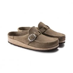 Birkenstock Shoes Women's Buckley Suede - Grey Taupe- Medium/Narrow 12 Birkenstock Shoes Women's Buckley Suede - Grey Taupe- Medium/Narrow